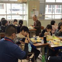 ３年生のだいこんを使った　６年生考案だいこん料理!!